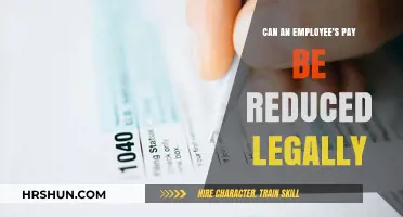 Understanding Legal Pay Reductions: What Employees Need to Know