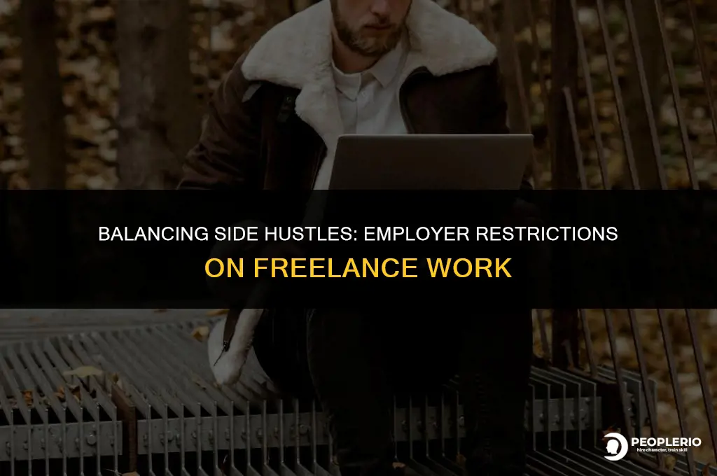 can an employer bar an employee from doing freelance work