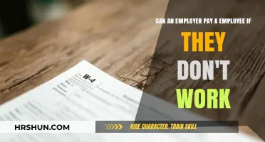 Can Employers Pay Employees for No Work? Legal Insights