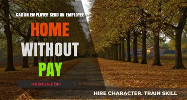 Unpaid Leave: When Can an Employer Send an Employee Home?