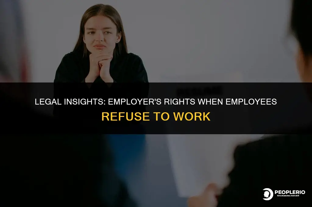 can an employer sue an employee for not working