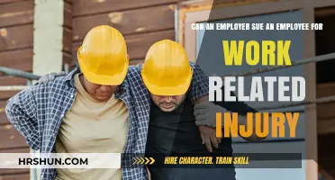 Workplace Injury Lawsuits: Can Employers Sue Employees?