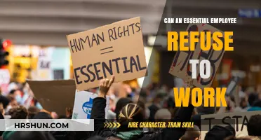 Essential Employee Rights: Can They Refuse to Work?