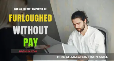 Understanding Furloughs: Can Exempt Employees Be Unpaid?
