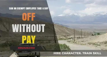 Understanding Exempt Employee Rights: Unpaid Time Off Explained