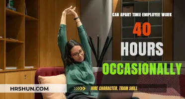 Flexible Work Arrangements: Can Part-Time Employees Occasionally Work 40 Hours?