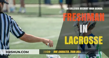 Early Recruitment: Can Colleges Scout High School Freshmen in Lacrosse?