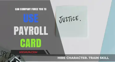 Can Your Employer Mandate Payroll Cards? Know Your Rights