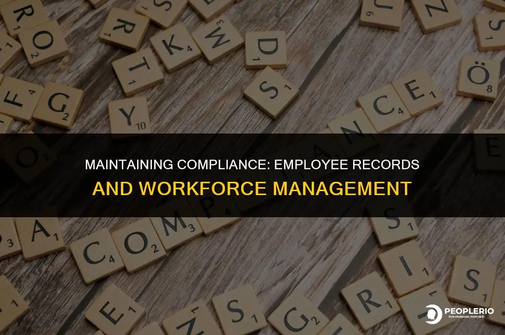 can compliant be put employee record with work force