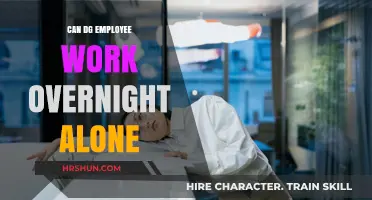 Solitary Overnight Shifts for DG Employees: Policies and Considerations