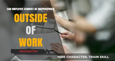 When Off-Duty Behavior Crosses the Line: A Workplace Dilemma