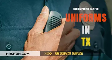 Texas Uniform Laws: Can Employees Be Charged for Work Attire?