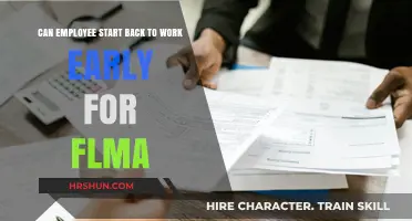 Returning to Work Early Under FMLA: What Employees Need to Know