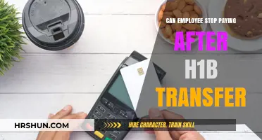 H1B Transfer: Can Employees Cease Payments? Legal Insights