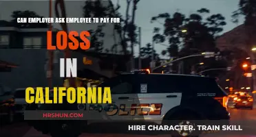 California Labor Laws: Can Employers Demand Payment for Losses?