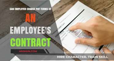 Navigating Pay Term Changes in Employment Contracts: What You Need to Know