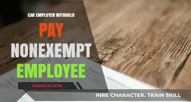 Understanding Wage Withholding: What Nonexempt Employees Need to Know