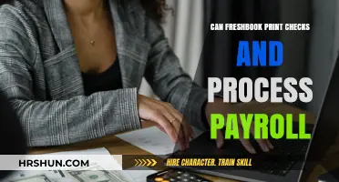Streamline Your Payroll: FreshBooks' Check Printing and Processing Capabilities
