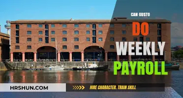 Efficient Payroll Management: Can Gusto Handle Weekly Payments?