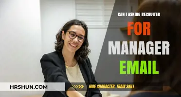 Navigating the Job Search: When to Ask a Recruiter for a Manager's Email