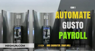 Streamlining Payroll: Automating Gusto for Effortless Compensation Management