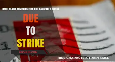 Navigating Compensation Claims for Strike-Induced Flight Cancellations