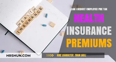 Maximizing Tax Savings: Deducting Employee Pre-Tax Health Insurance Premiums