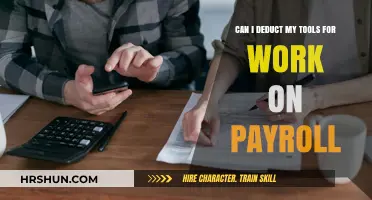 Maximizing Your Paycheck: A Guide to Deducting Work Tools
