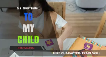 Exploring Tax Deductions: Can You Deduct Payroll to Your Child?