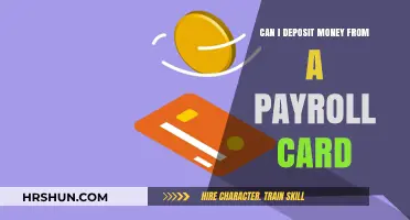 Exploring Payroll Card Deposits: A Comprehensive Guide