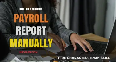 Mastering Certified Payroll Reports: A Manual Approach