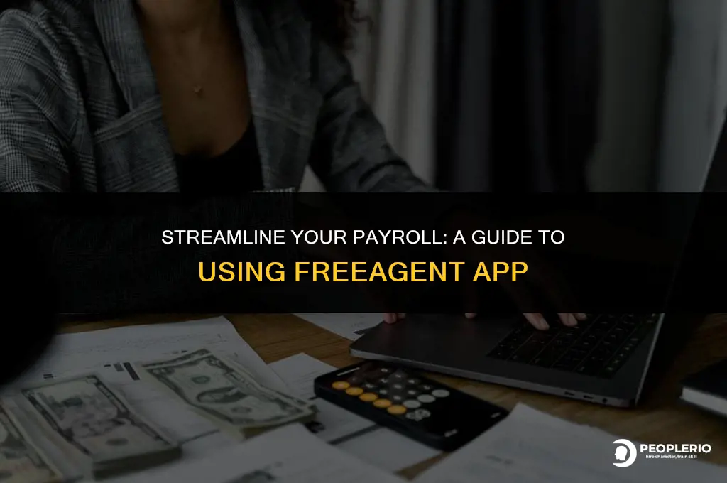 can i do payroll on freeagenmt app