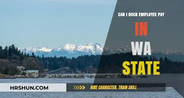 Washington State Employee Pay Docking: Legal Guidelines for Employers