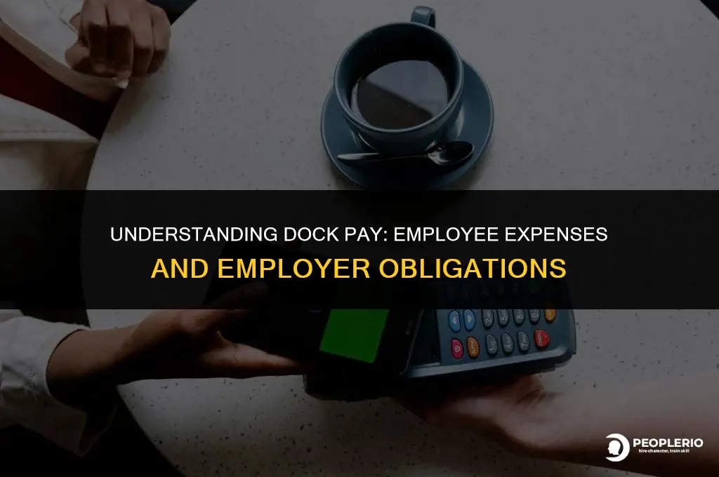 can i dock pay if employee doesn