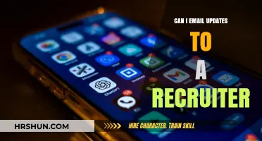 Effective Communication: Emailing Updates to Recruiters