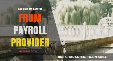 Accessing Your Paystub: A Guide to Payroll Provider Retrieval