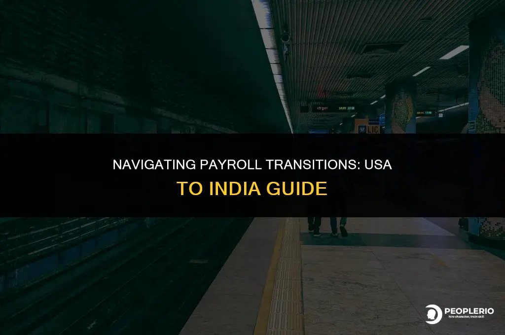 can i go on payroll to india from usa