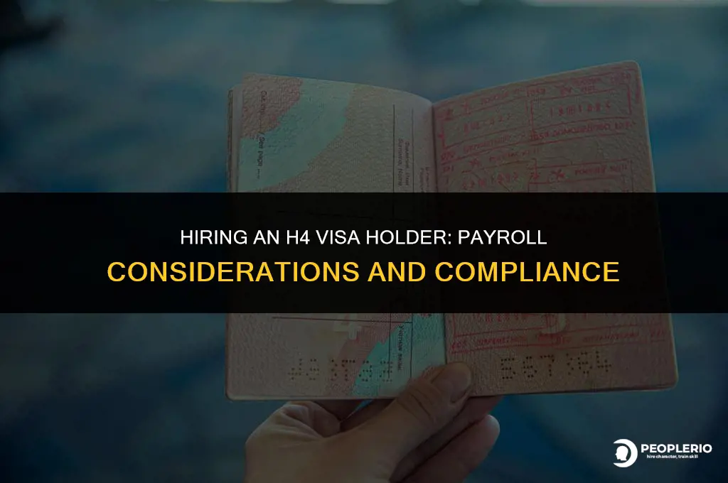 can i hire h4ead on my payroll