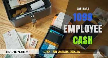 Cash Payments to 1099 Employees: What You Need to Know