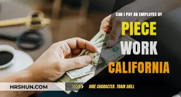 Piecework Pay in California: Legal Guide for Employers