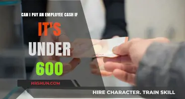 Cash Payments to Employees: Navigating the Legal Landscape