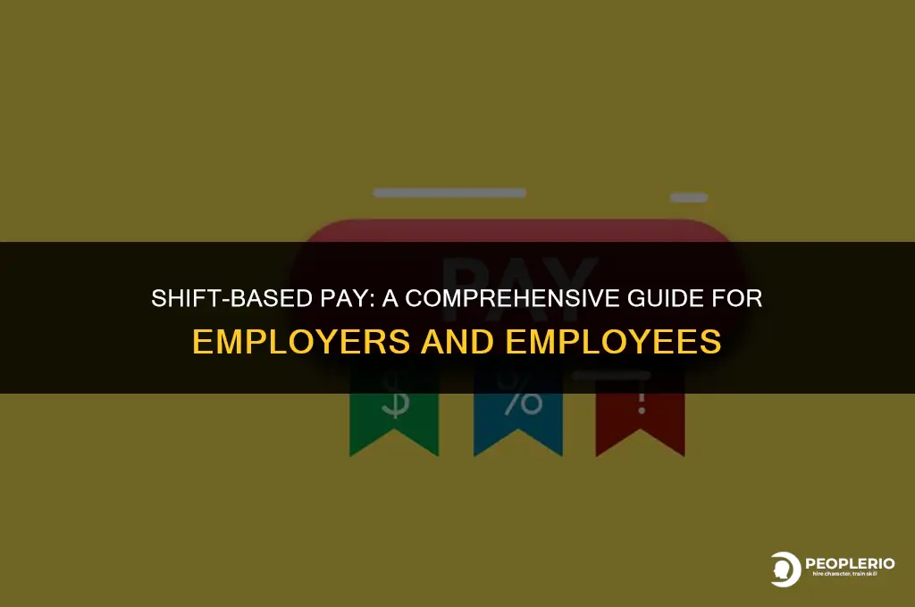 can i pay an employee per shift