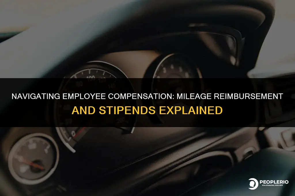 can i pay employee mileage and a stipend