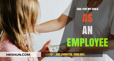 Exploring the Benefits and Drawbacks of Paying Your Child as an Employee