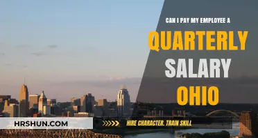 Quarterly Salary Payments in Ohio: What You Need to Know