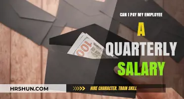 Quarterly Salary Payments: A Comprehensive Guide for Employers