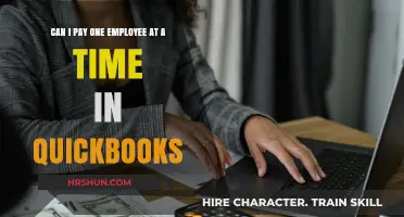 Streamline Payroll: Pay Employees Individually in QuickBooks