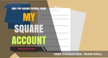 Streamline Your Payroll: Paying Square Payroll from Your Square Account
