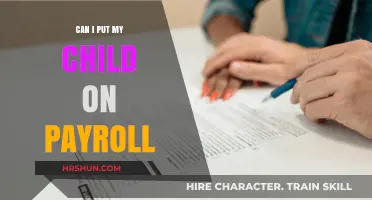 Can I Put My Child on Payroll? Legal and Tax Insights