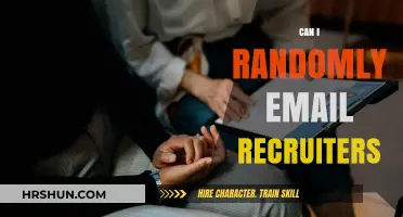 Should You Randomly Email Recruiters? A Guide to Effective Networking